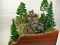 A diorama with plastic models of the M31 tank recovery vehicles and the Scammell Pioneer truck - photo no 3