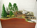 A diorama with plastic models of the M31 tank recovery vehicles and the Scammell Pioneer truck - photo no 5