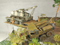 A diorama with plastic models of the M31 tank recovery vehicles and the Scammell Pioneer truck - photo no 9