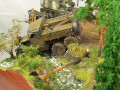 A diorama with plastic models of the M31 tank recovery vehicles and the Scammell Pioneer truck - photo no 15