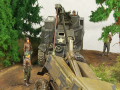 A diorama with plastic models of the M31 tank recovery vehicles and the Scammell Pioneer truck - photo no 16