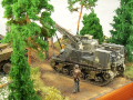 A diorama with plastic models of the M31 tank recovery vehicles and the Scammell Pioneer truck - photo no 17