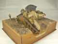 A diorama with plastic models of the Mark V and the Mark A Whippet tanks - photo no 10