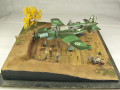 Photos of the diorama with a plastic model of the Dornier Do 335 Pfeil aircraft - photo no 5