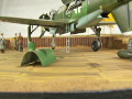 Photos of the diorama with a plastic model of the Dornier Do 335 Pfeil aircraft - photo no 8