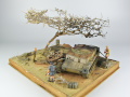 Diorama shows a destroyed Panzer IV standing on the outskirts of Tobruk in 1941 photo No. 2