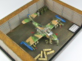 Link to a photo gallery of the plastic scale model of the American Cessna A-37B Dragonfly attack aircraft