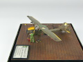 The plastic model of the American Cessna O-1D observation and liaison aircraft from the Vietnam War period - photo No. 2