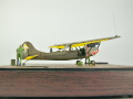 The plastic model of the American Cessna O-1D observation and liaison aircraft from the Vietnam War period - photo No. 5