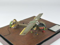 The plastic model of the American Cessna O-1D observation and liaison aircraft from the Vietnam War period - photo No. 6