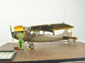 The plastic model of the American Cessna O-1D observation and liaison aircraft from the Vietnam War period - photo No. 8