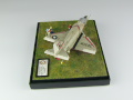 The photo shows a plastic model of the American Douglas A-4B Skyhawk attack aircraft - photo No. 3