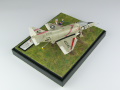 The photo shows a plastic model of the American Douglas A-4B Skyhawk attack aircraft - photo No. 4