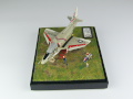 The photo shows a plastic model of the American Douglas A-4B Skyhawk attack aircraft - photo No. 7