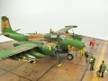 Link to a photo gallery of a plastic model of the Douglas B-26K Counter Invader attack aircraft from 1969