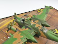 Plastic model of the Douglas B-26K Counter Invader attack aircraft from 1969 - photo No. 12