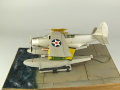 A photo gallery of a plastic model of the American Douglas TBD-1A Devastator torpedo bomber from World War II - photo No. 1