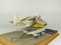 A photo gallery of a plastic model of the American Douglas TBD-1A Devastator torpedo bomber from World War II - photo No. 6