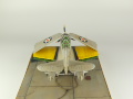 A photo gallery of a plastic model of the American Douglas TBD-1A Devastator torpedo bomber from World War II - photo No. 7