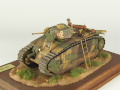 Link to a photo of a plastic model of the French B1 bis heavy tank - photo No. 5