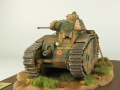 Link to a photo of a plastic model of the French B1 bis heavy tank - photo No. 6