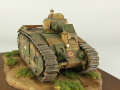 Link to a photo of a plastic model of the French B1 bis heavy tank - photo No. 7