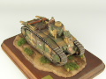 Link to a photo of a plastic model of the French B1 bis heavy tank - photo No. 8