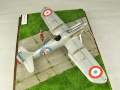 Plastic model of the French Dewoitine D.500 aircraft made in 1:32 scale from the Dora Wings kit - photo no 2