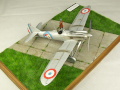 Plastic model of the French Dewoitine D.500 aircraft made in 1:32 scale from the Dora Wings kit - photo no 3