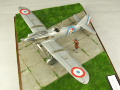 Plastic model of the French Dewoitine D.500 aircraft made in 1:32 scale from the Dora Wings kit - photo no 4