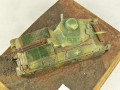 A plastic model of the French Somua S35 tank captured and used by the Germans, period of the Second World War - photo no 5