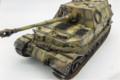 A plastic model of the German Elefant tank destroyer from the Second World War - photo no 2