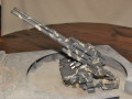 A plastic model of the German 12.8 cm Flak 40 anti-aircraft gun from the Second World War - photo no 1.