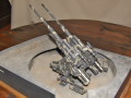 A plastic model of the German 12.8 cm Flak 40 anti-aircraft gun from the Second World War - photo no 2.