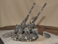 A plastic model of the German 12.8 cm Flak 40 anti-aircraft gun from the Second World War - photo no 5.