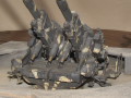 A plastic model of the German 12.8 cm Flak 40 anti-aircraft gun from the Second World War - photo no 6.