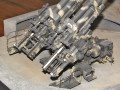 A plastic model of the German 12.8 cm Flak 40 anti-aircraft gun from the Second World War - photo no 7.