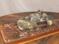 Link to photos of the plastic model of the German prototype of the E-100 tank - the end of the WW2.