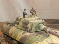 A plastic model of the German E-100 super-heavy tank prototype made in 1:35 scale - photo no 5