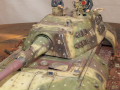 A plastic model of the German E-100 super-heavy tank prototype made in 1:35 scale - photo no 7