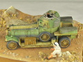 Plastic model of the British armoured car on the Rolls-Royce chassis - foto no 2