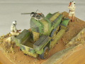 Plastic model of the British armoured car on the Rolls-Royce chassis - foto no 4