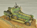 Plastic model of the British armoured car on the Rolls-Royce chassis - foto no 6