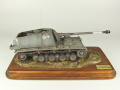 A plastic model of the German Pz.Sf.V Sturer Emil self-propelled heavy tank destroyer made in 1:35 scale - photo nr 1