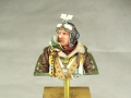 Resin bust of the World War II Spitfire pilot - photo no 1