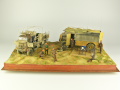 The World War II diorama depicting a British Army command post somewhere in North Africa - photo No. 1