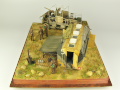 The World War II diorama depicting a British Army command post somewhere in North Africa - photo No. 3