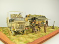 The World War II diorama depicting a British Army command post somewhere in North Africa - photo No. 9