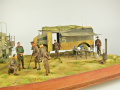 The World War II diorama depicting a British Army command post somewhere in North Africa - photo No. 10