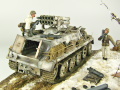 Link to photos of the the WW2 diorama depicting the German Panzerwerfer 42 self-propelled rocket launcher built using the sWS half-track tractor.